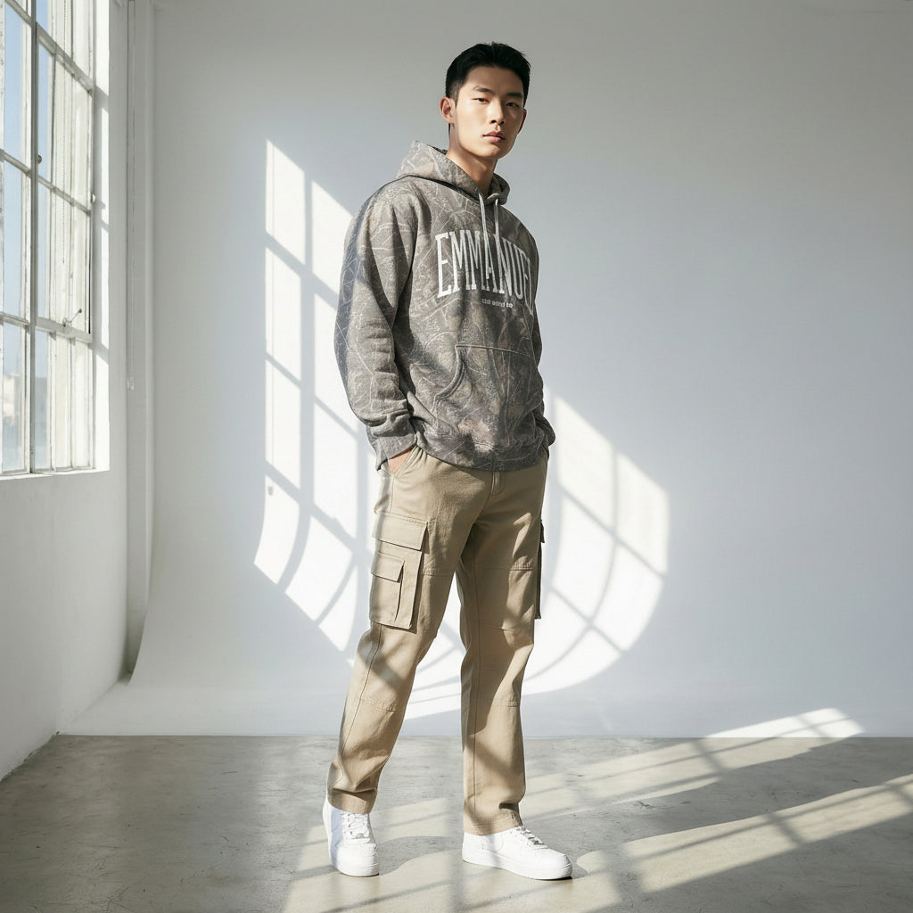 Emmanuel Camo Hoodie