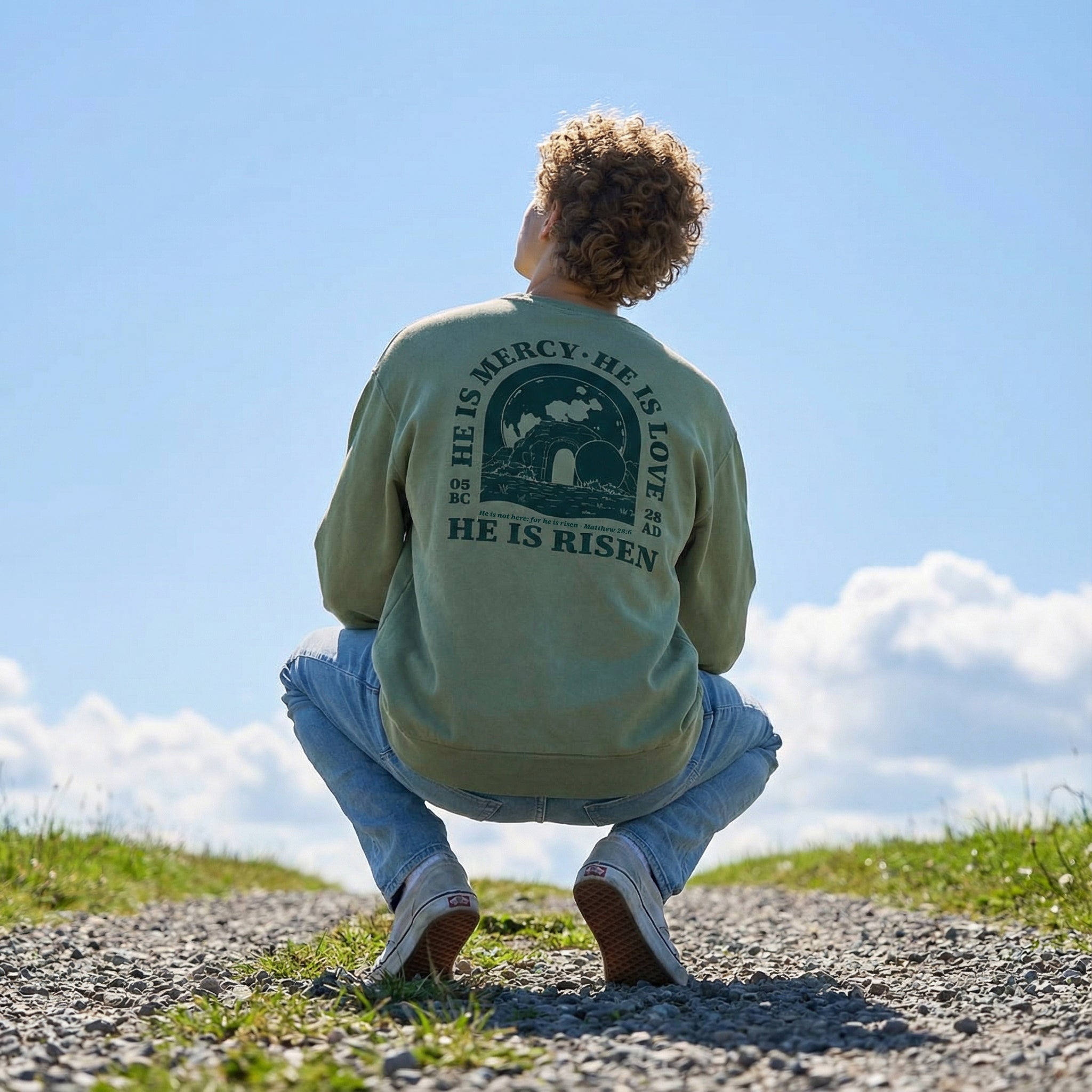 He is Risen Sweatshirt